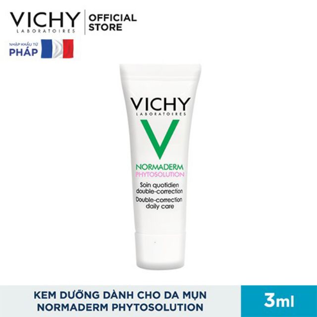 [Mini]Kem Dưỡng Dạng Gel Sữa Dành Cho Da Mụn Với Tác Động Kép Normaderm Phytosolution 3ml