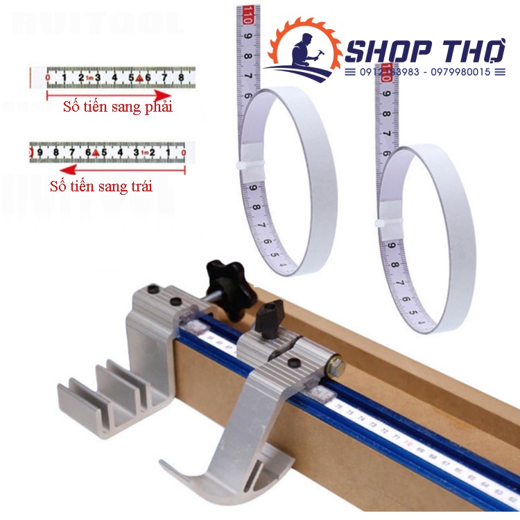 Thước dán 1m nhựa Acrylic không thấm nước