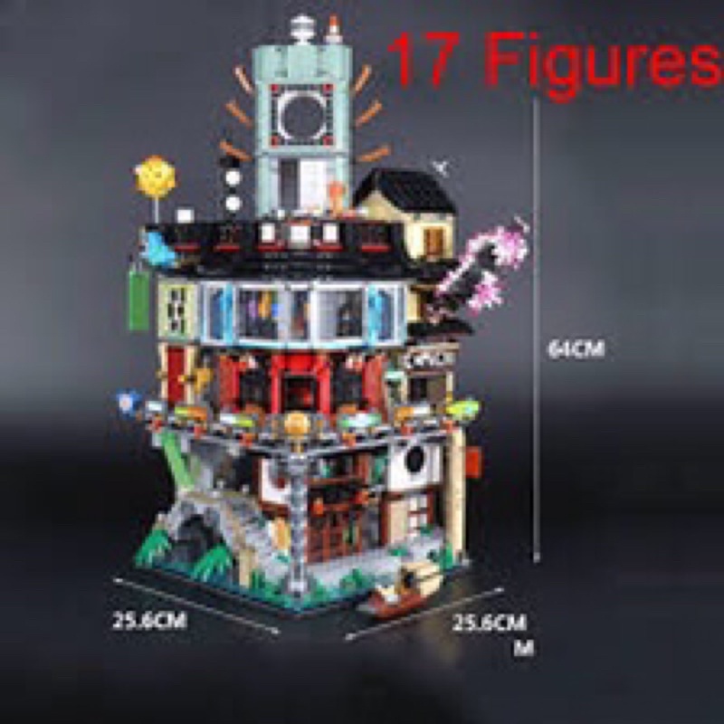 Lego - Lepin 06066 , LeLe Movie  ( Xếp hình Thành Phố Của Ninjago 4867 khối )