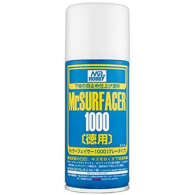 Sơn Lót B-515 - 519 Mr. Surfacer 1000 - 1200 Spray (170 ml) cho mô hình