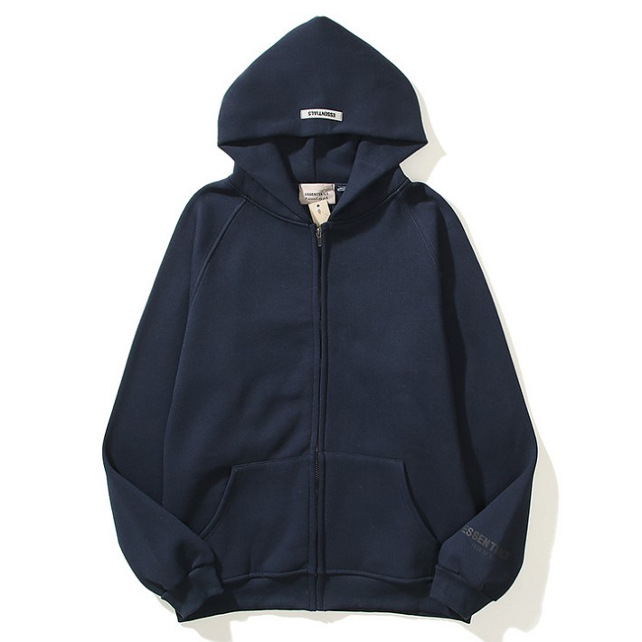 Hàng Mới Về Essentials FOG FEAR OF GOD Dây Kéo Nam Nữ Người Yêu Áo Len