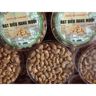 Hạt Điều rang muối nguyên hạt loại A