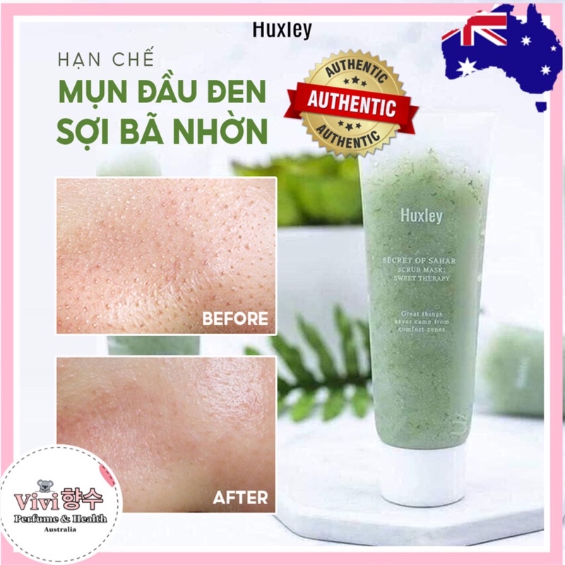 Tẩy Tế Bào Chết, Dưỡng Da Chiết Xuất Từ Xương Rồng Huxley Scrub Mask Sweet Therapy 30g