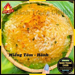 Bánh tráng miếng hành tôm trộn loại 1 siêu ngon - bánh tráng cuộn hành tôm - chubi