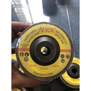 Nhám xếp tròn 100mm