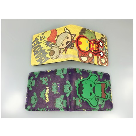 Leather wallet printed with funny superhero motifs for men | BigBuy360 - bigbuy360.vn
