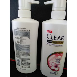 Dầu gội clear hoa anh đào 480ml thái lan