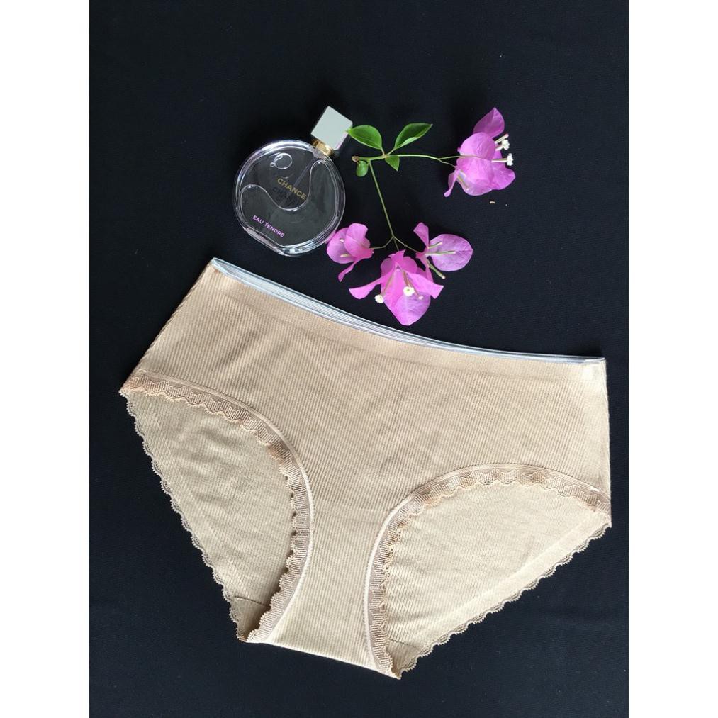 Quần lót nữ cạp cao cotton không đường may | BigBuy360 - bigbuy360.vn