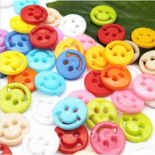 Khuy áo /Nút áo/ Cúc áo Trang trí - 20 Nút áo mặt cười 21mm M27