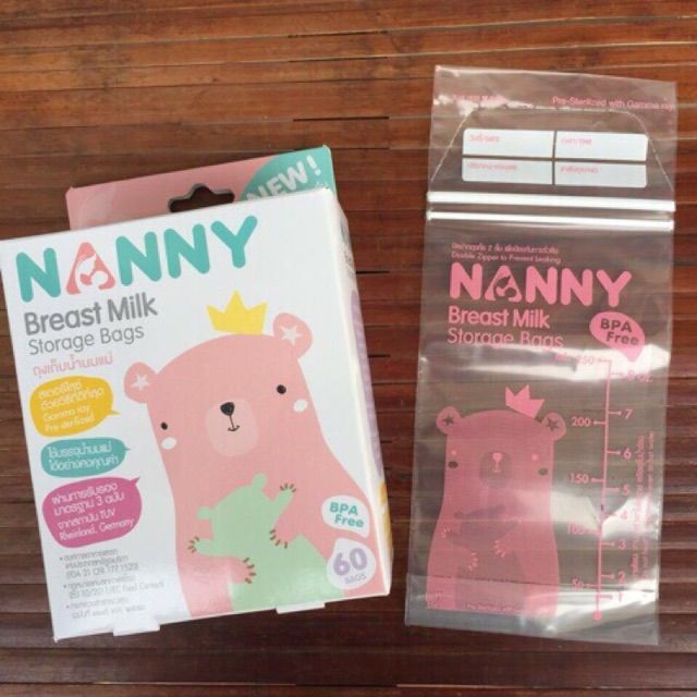 Túi trữ sữa Nanny