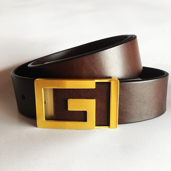 [HÀNG CHẤT] dây nịt nam thắt lưng da doanh nhân cao cấp thời trang khóa mạ vàng 24k | BigBuy360 - bigbuy360.vn