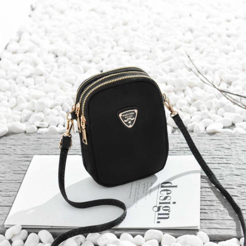 túi đeo 3 ngăn khóa nhập khẩu chất lượng loại 1 đứng form yhinh