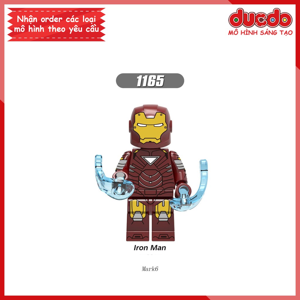 Minifigures các bộ giáp cực đỉnh của Iron Man - Đồ chơi Lắp ghép Xếp hình Mô hình Mini XINH X0246