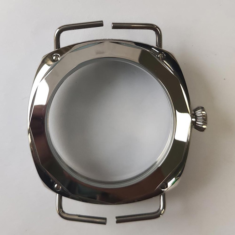 Vỏ đồng hồ bằng thép không gỉ 316L 45mm dành cho máy đồng hồ ETA 6497/6498