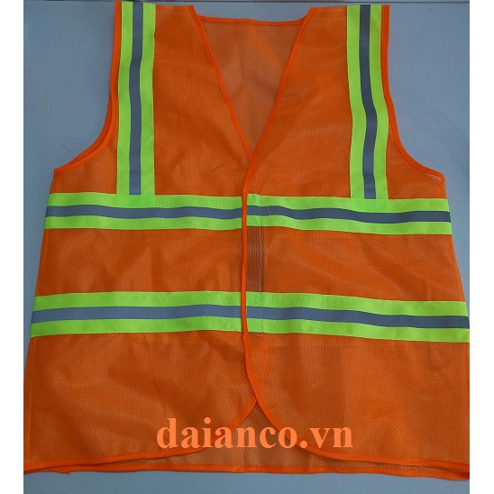 Áo bảo hộ lao động lưới phối phản quang 3M