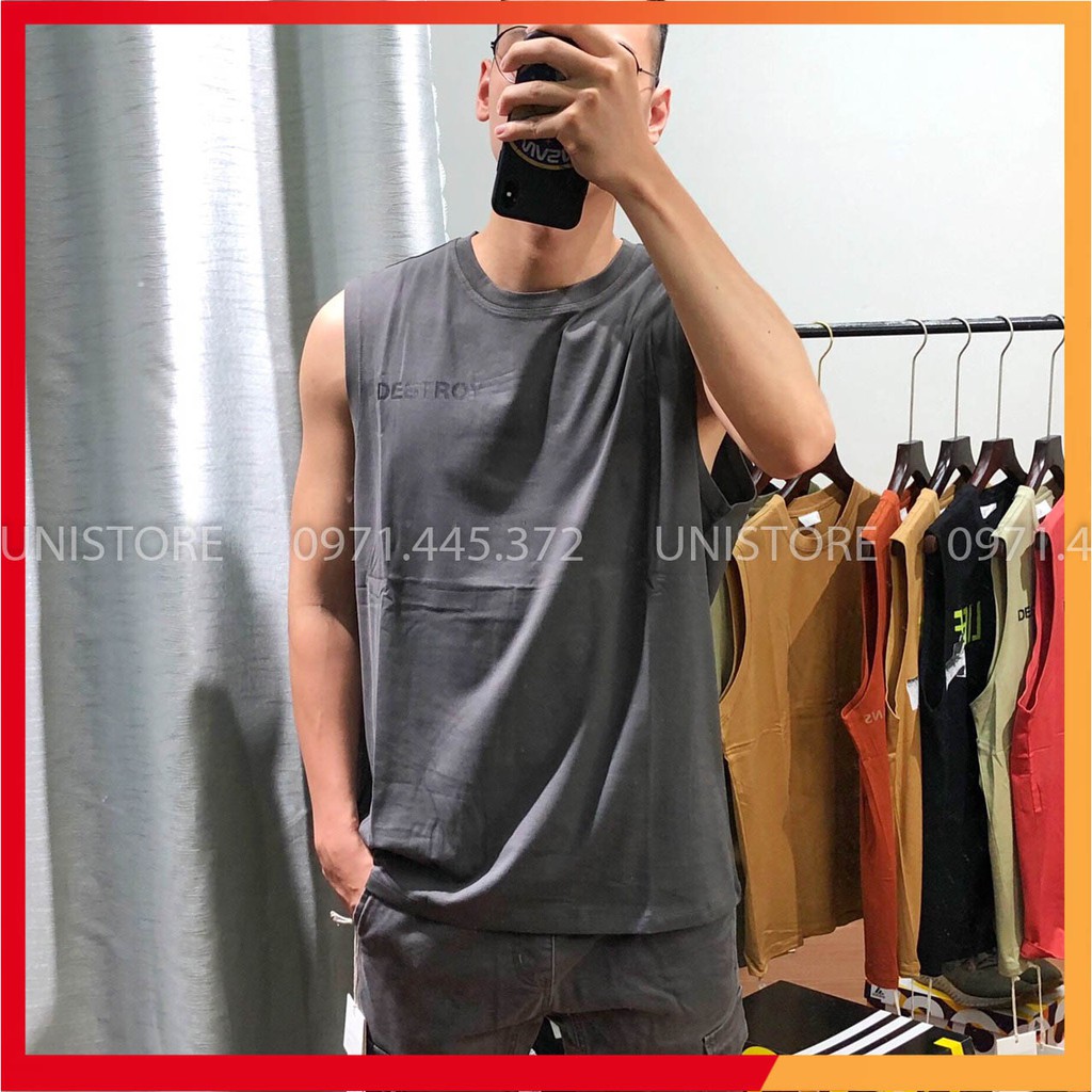 Áo sát nách tanktop tập gym nam SNTQ252627