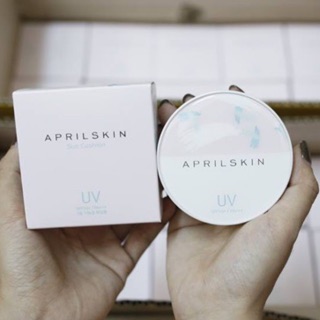Phấn nước chống nắng April Skin Magic Snow Sun Cushion UV SPF 50+/PA+++