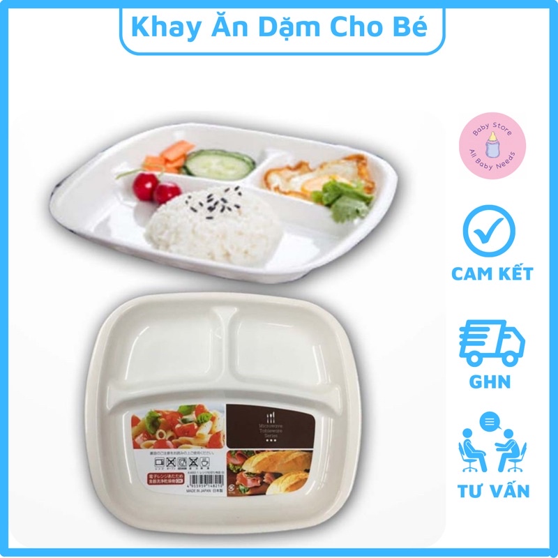Khay Ăn Dặm BLW Nhiều Ngăn