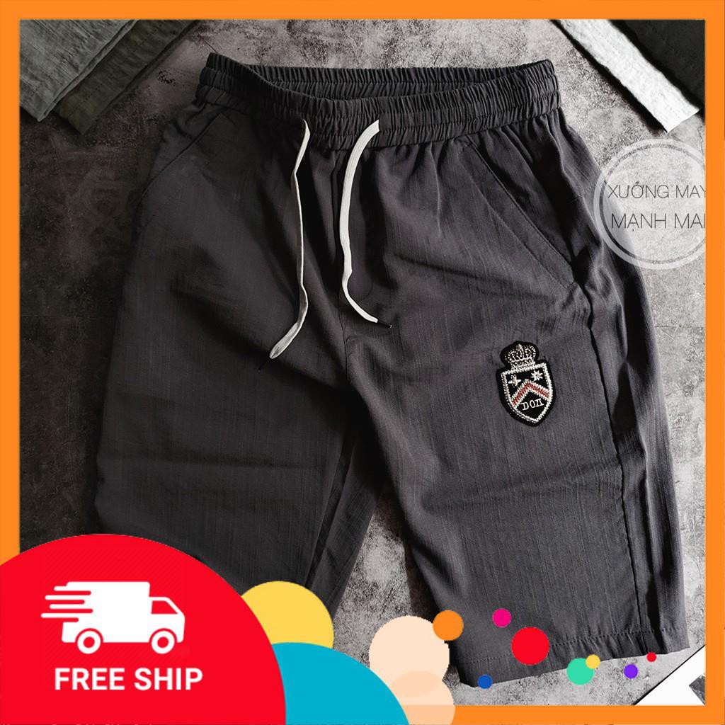 Quần cộc ngố thể thao nam logo thêu cao cấp thời trang phong cách trẻ trung năng động T14 HOT 2021 | BigBuy360 - bigbuy360.vn