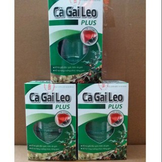 CHÍNH HÃNG]-HSD 2022 Bổ gan Cà gai leo Plus lọ 60v giải độc gan, hạ men gan