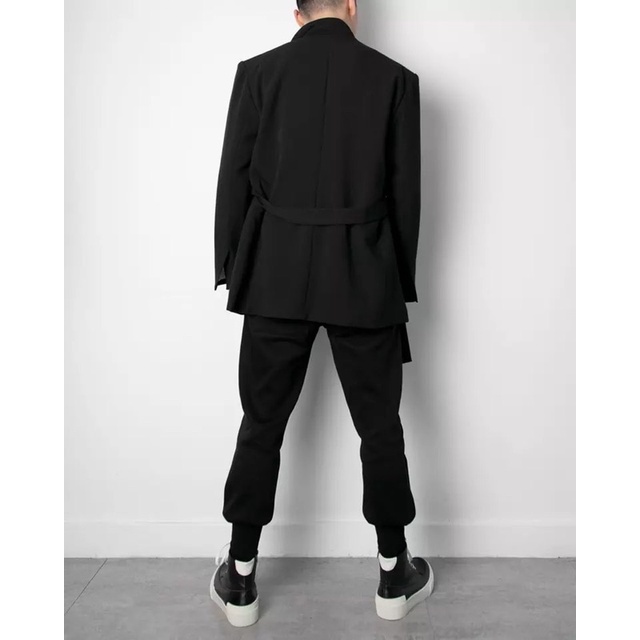 Áo Khoác Blazer Nam Nữ Form Rộng Dài Tay Thời Trang Unisex Basic Cổ Vest ,Phong Cách Hàn Quốc (Kèm Phụ Kiện) | BigBuy360 - bigbuy360.vn