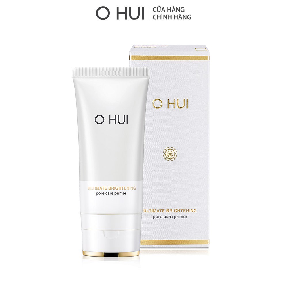 [Mã VISAPREMIUM giảm 150K]Kem lót kiềm dầu mịn mượt da OHUI Ultimate Brightening Pore Care Primer 45ml