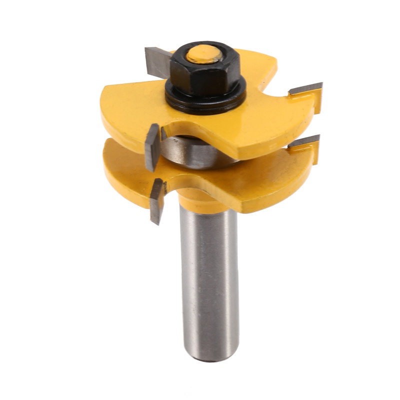 Bộ 3 Mũi Phay Router 3 Răng Chữ T 45 Độ Chuyên Dụng Chế Biến Gỗ