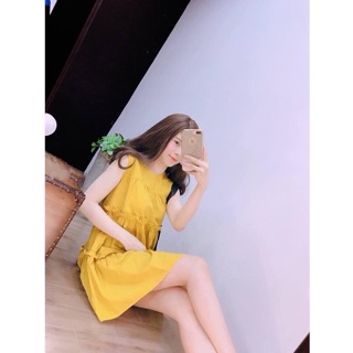 ☀️  Đầm tầng phối suông