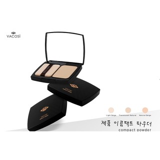 [Thiết kế mới Hoàn Hảo] Phấn trang điểm Vacosi Natural Studio Compact Powder 13g
