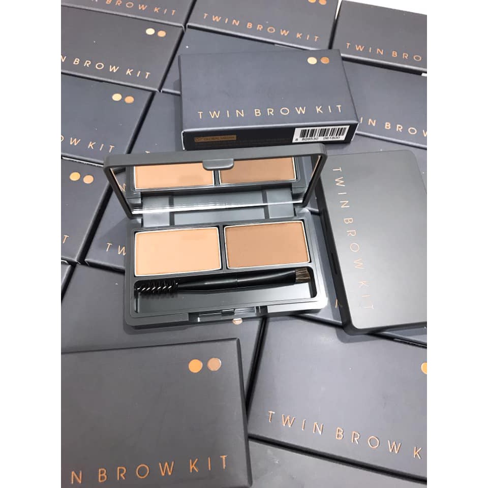Bột Tán Chân Mày Hai Màu Missha Twin Brow Kit
