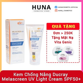( AUTH- PHÁP) Kem Chống Nắng Ducray Melascreen UV Light Cream SPF50+