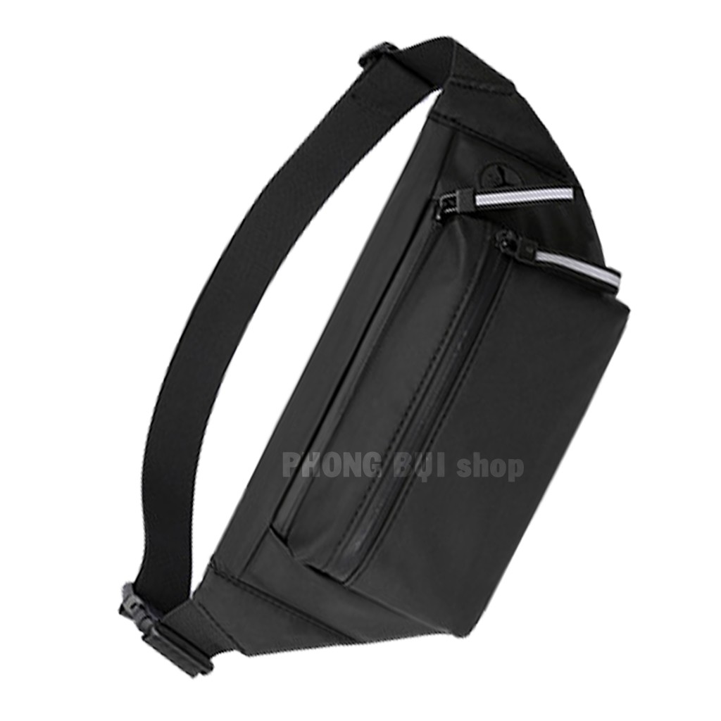 Túi Đeo Chéo Bao Tử Đeo Hông Nam Nữ Da Trơn Phủ Poly Chống Nước Siêu Đẹp Nịnh Mắt | BigBuy360 - bigbuy360.vn
