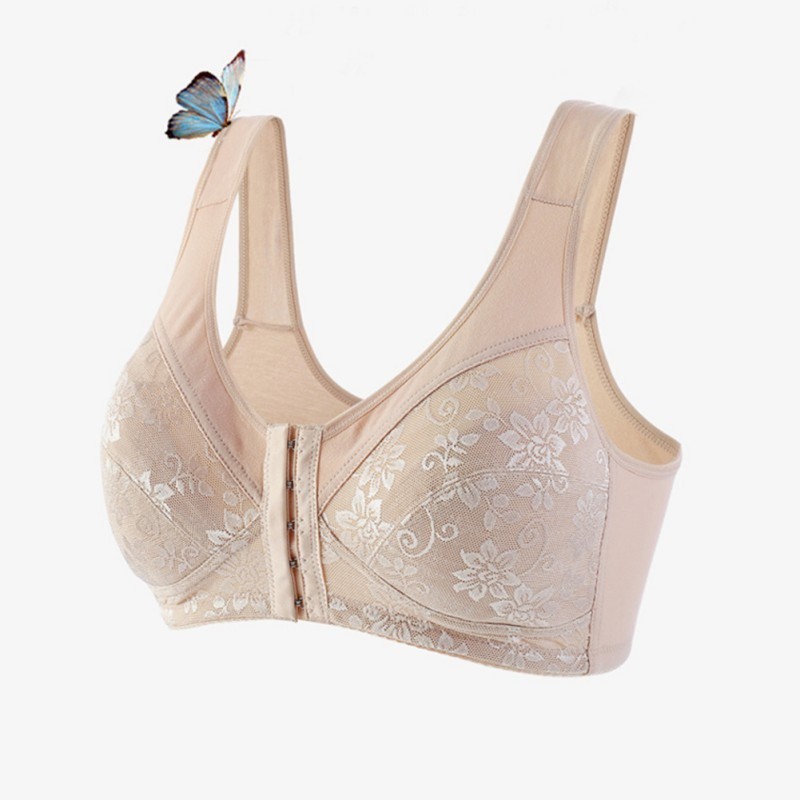 Áo ngực chất liệu cotton thông thoáng size rộng dành cho nữ