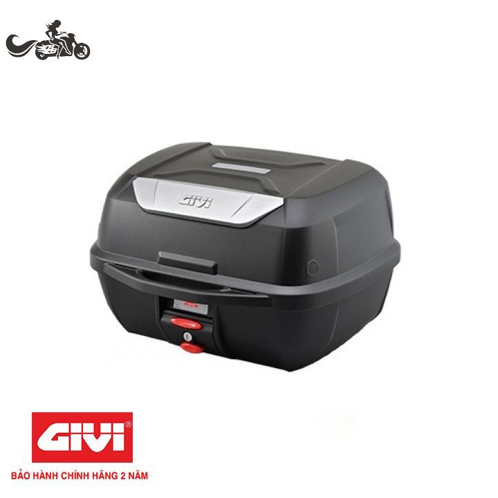 Thùng Sau 43 Lít Có Lưới Ràng Đồ Đựng 2 Nón Bảo Hiểm Mã E43NTL-ADV Hàng Chính Hãng GIVI Bảo Hành 2 Năm