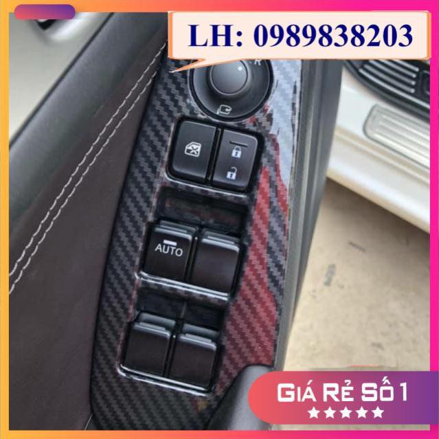 Ốp nội thất Mazda 3 2017-2019 vân cacbon - hàng cao cấp
