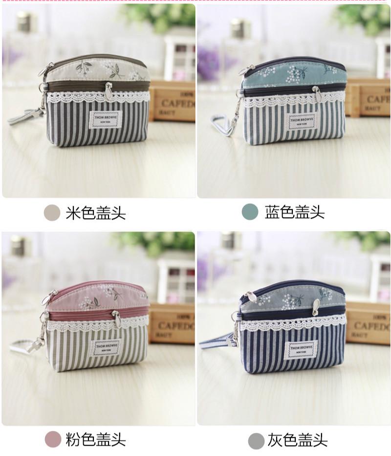 Ví Vải Mini Đựng Tiền Xu Phong Cách Mới 2023