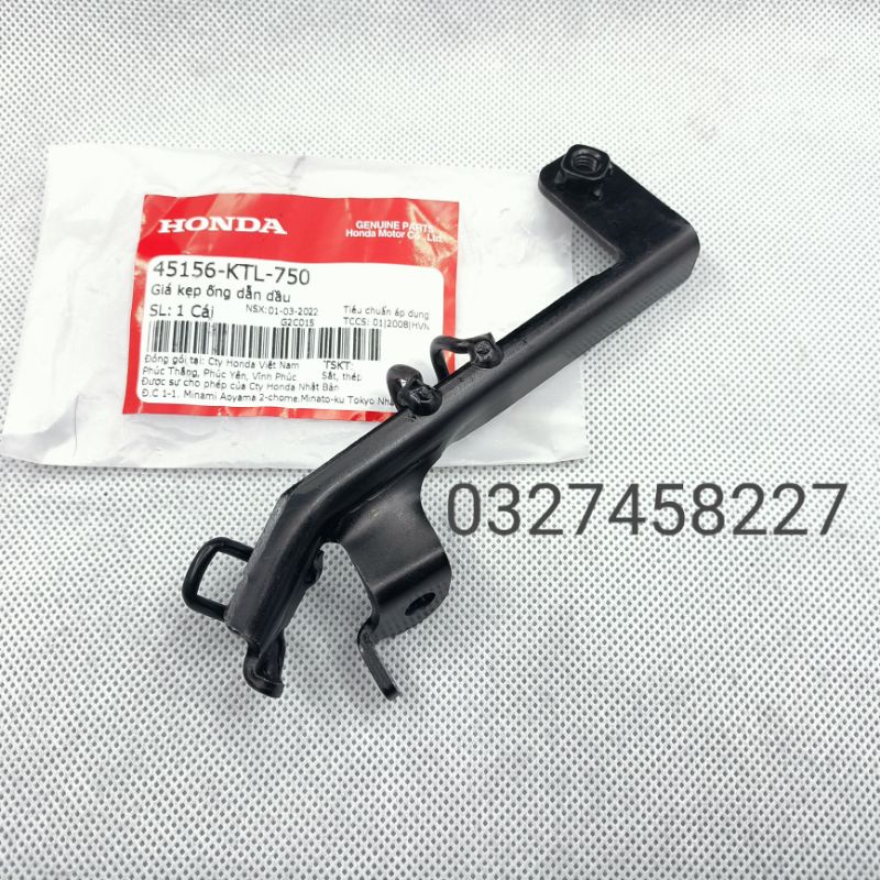 Pass kẹp giữ dây dầu thắng , phanh trước xe WAVE RS , S100 zin