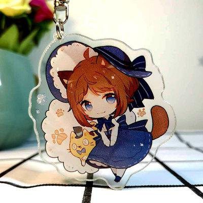 (Mica trong acrylic) Móc khóa Identity V quà tặng xinh xắn dễ thương in hình anime chibi nhiều mẫu