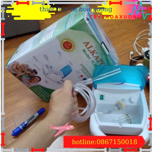 Máy Xông + Hút Mũi 2 Trong 1 ALKATO TL200 - Thiết Bị Y Tế Hoa Xương