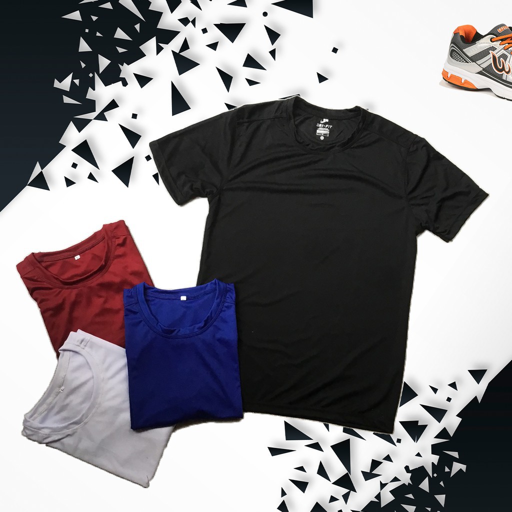 Combo 4 áo thun lạnh 36K/ÁO . thể thao trơn tập gym