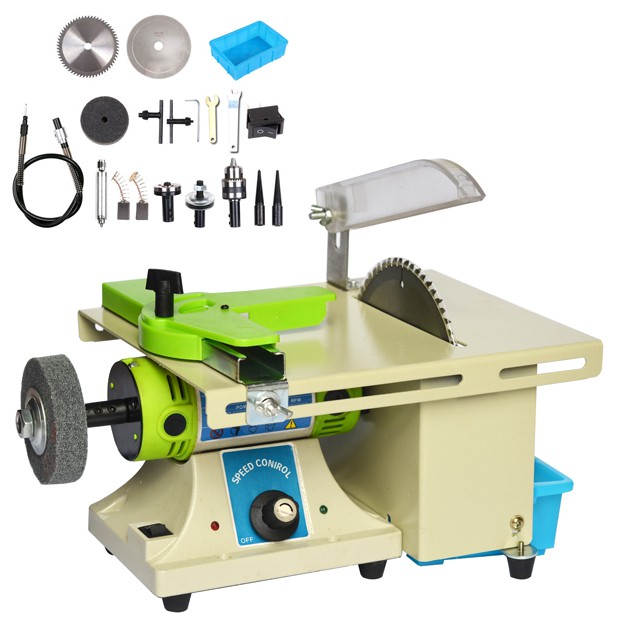 Máy cưa bàn mini TABLE SAW WITH ROTARY TOOL BG-3110