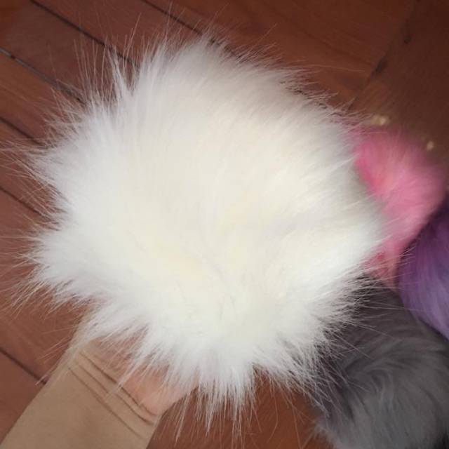 Pom pom / quả bông len 15cm