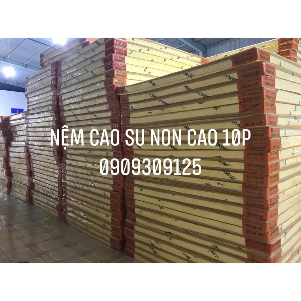 Nệm cao su non Thắng Lợi 2mx2m2 đủ độ dày tặng kèm quà 7 món.Miễn ship toàn quốc