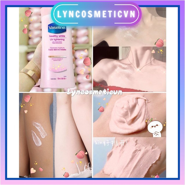 (NEW 2021) Dưỡng Thể Vaseline Healthy White UV Lightening
