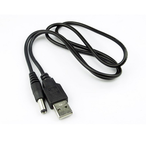 Dây USB sang DC jack 5.5x2.1mm