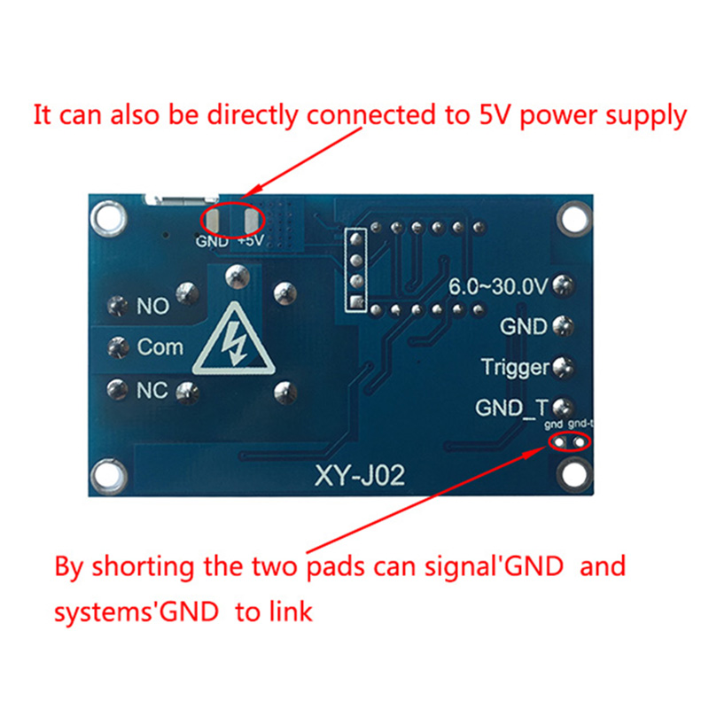 Mô-đun điều khiển hẹn giờ có công tắc bật tắc kích hoạt chu kỳ DC 6V-30V với bảng số 999