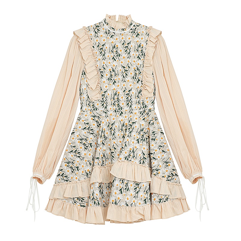 Váy hoa tiểu thư vintage