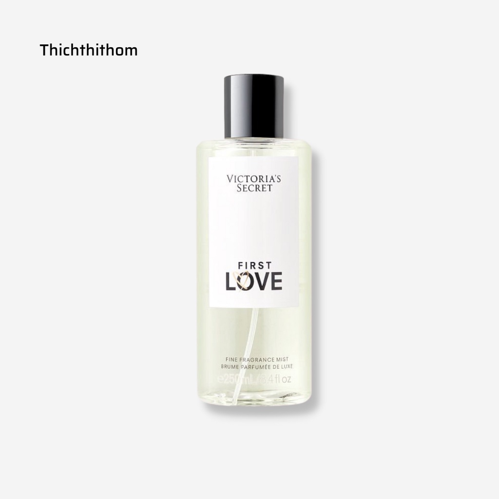 (Bill Mỹ) Xịt thơm toàn thân body mist First Love 250ml Fullsize
