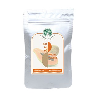Bột đu đủ nguyên chất (túi 100g, 200g)