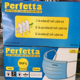 Khẩu trang y tế Perfetta 3 lớp